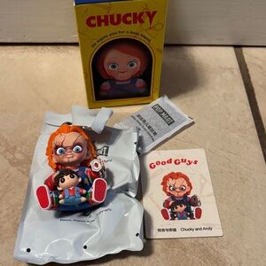Pop Mart Chucky Good Guys Toy Figure Chucky and Andy